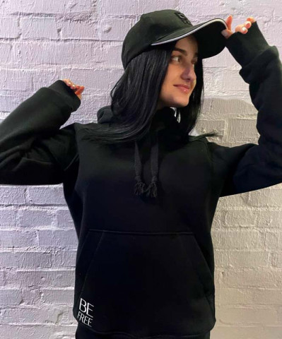 kup Bluza z kapturem Vnedorognik Woman czarna